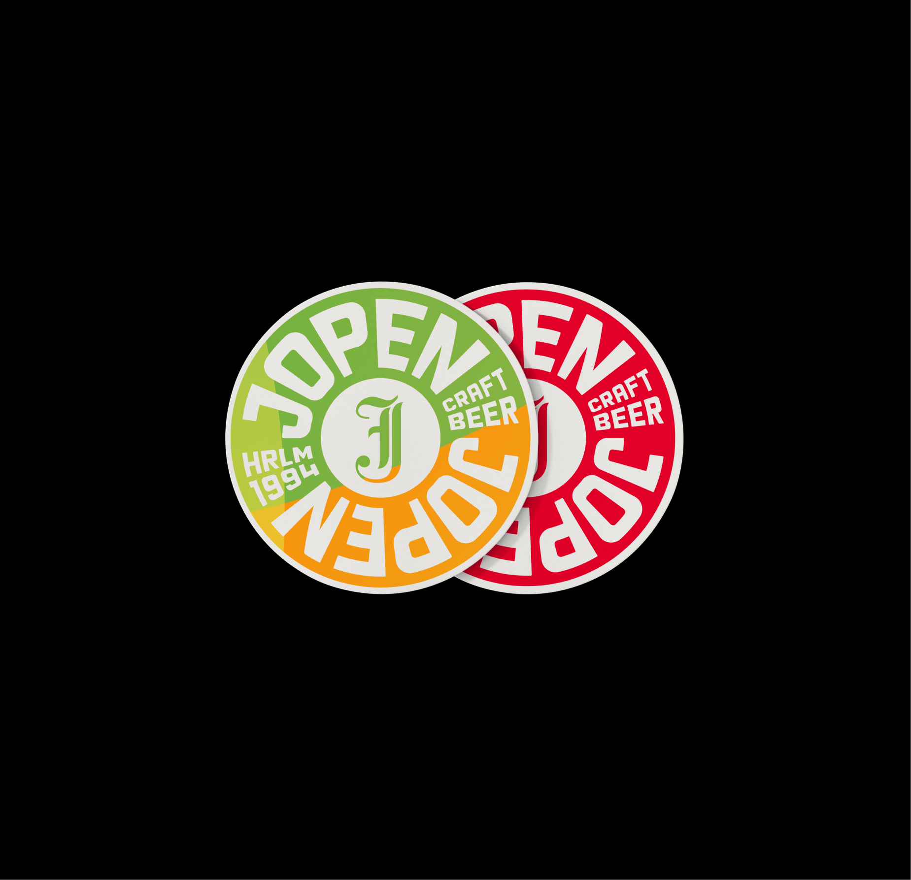 Enhanced visual identity campaign to match Jopen’s abnormally delicious beers
